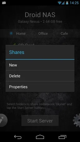 Droid NAS screenshot 3