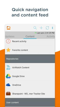 Content - Workspace ONE screenshot 11