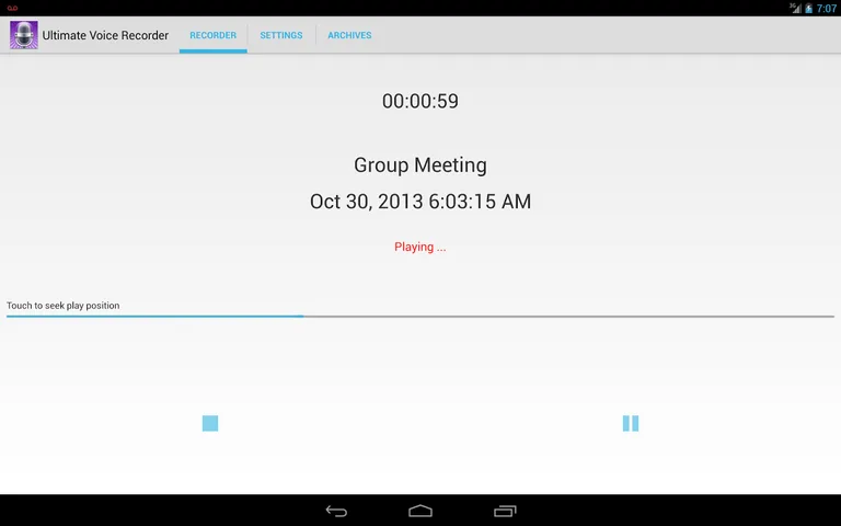 Ultimate Voice Recorder screenshot 2