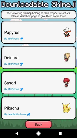 Shimeji screenshot 1