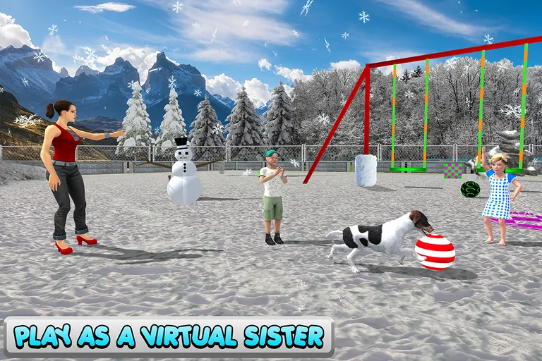 Virtual Sister Happy Home screenshot 1