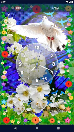 Dove Romantic Live Wallpaper screenshot 5