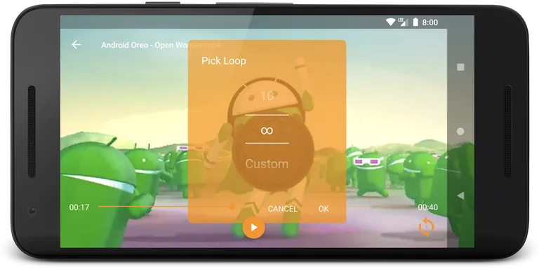 Looplay - Play video or audio in loop screenshot 2