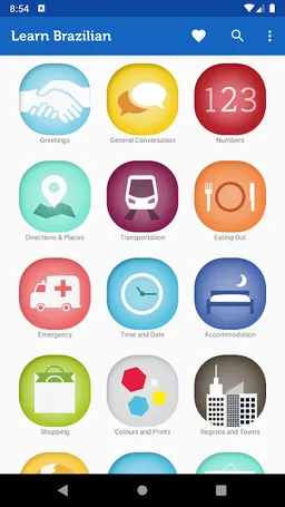 Learn Brazilian Phrasebook Pro screenshot 4