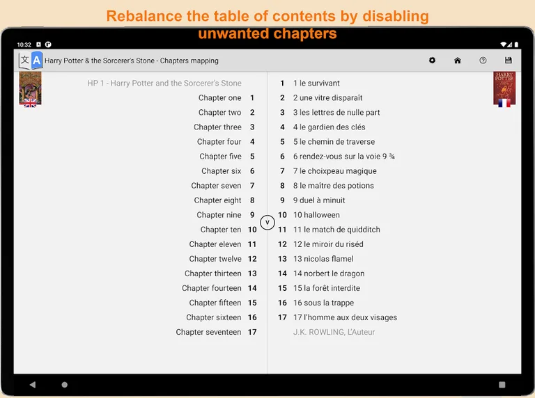 Bilingual book reader screenshot 9